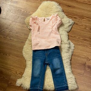 24M Hudson Jeans set